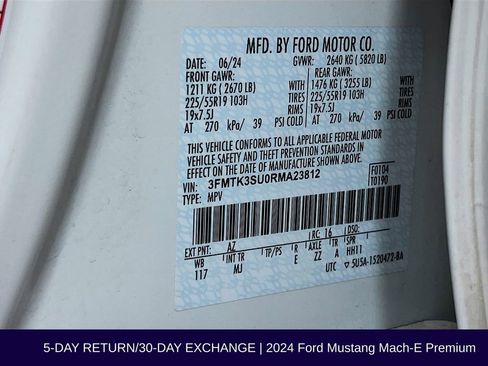 Used 2024 Ford Mustang Mach-E Premium image 37