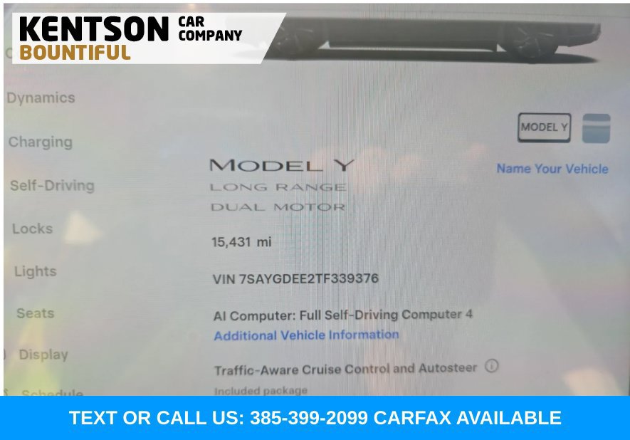 Used 2026 Tesla Model Y Long Range AWD/4WD image 4