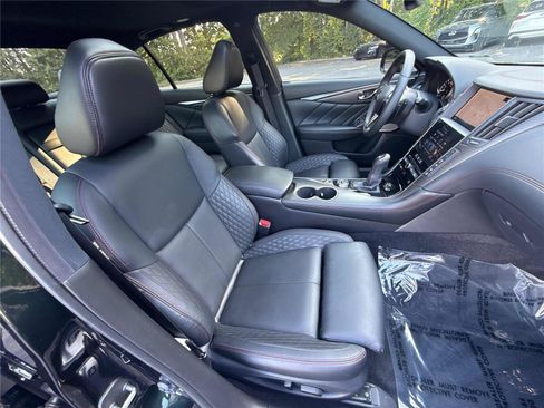 Used 2023 INFINITI Q50 Red Sport 400 w/ Black Opal Edition RWD image 27
