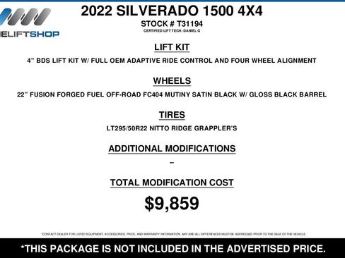 Used 2022 Chevrolet Silverado 1500 High Country image 2