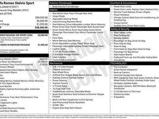 Used 2019 Alfa Romeo Stelvio Sport w/ Quick Order Package 22K Sport RWD video 2