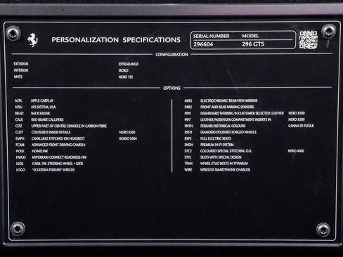 Used 2023 Ferrari 296 GTS image 11