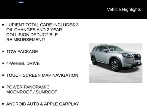 Used 2023 Nissan Pathfinder Platinum w/ Cargo Package AWD/4WD image 7