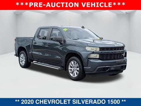 Used 2020 Chevrolet Silverado 1500 Custom w/ Custom Value Package RWD image 3