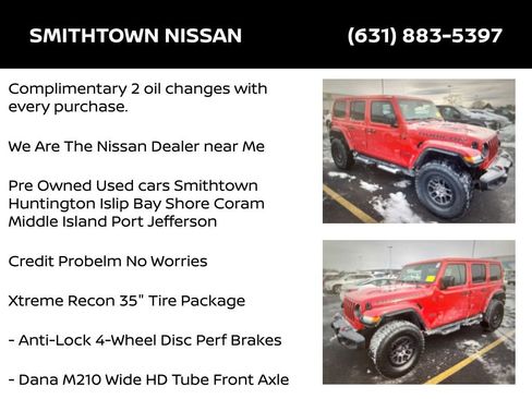 Used 2022 Jeep Wrangler Unlimited Rubicon w/ Xtreme Recon 35" Tire Package image 4