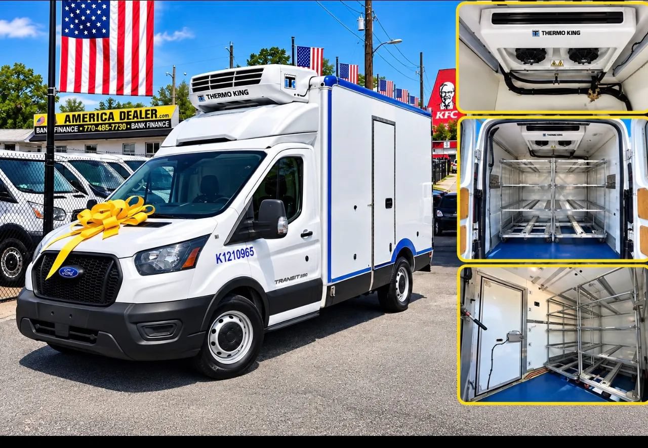Used 2021 Ford Transit 350 w/ Upfitter Package RWD image 4
