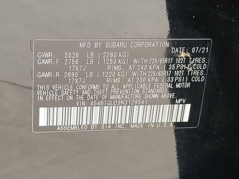 Used 2022 Subaru Outback Wilderness image 18