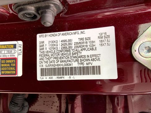 Used 2017 Honda CR-V EX-L image 34