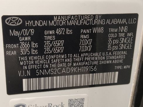 Used 2019 Hyundai Santa Fe SE AWD/4WD image 33