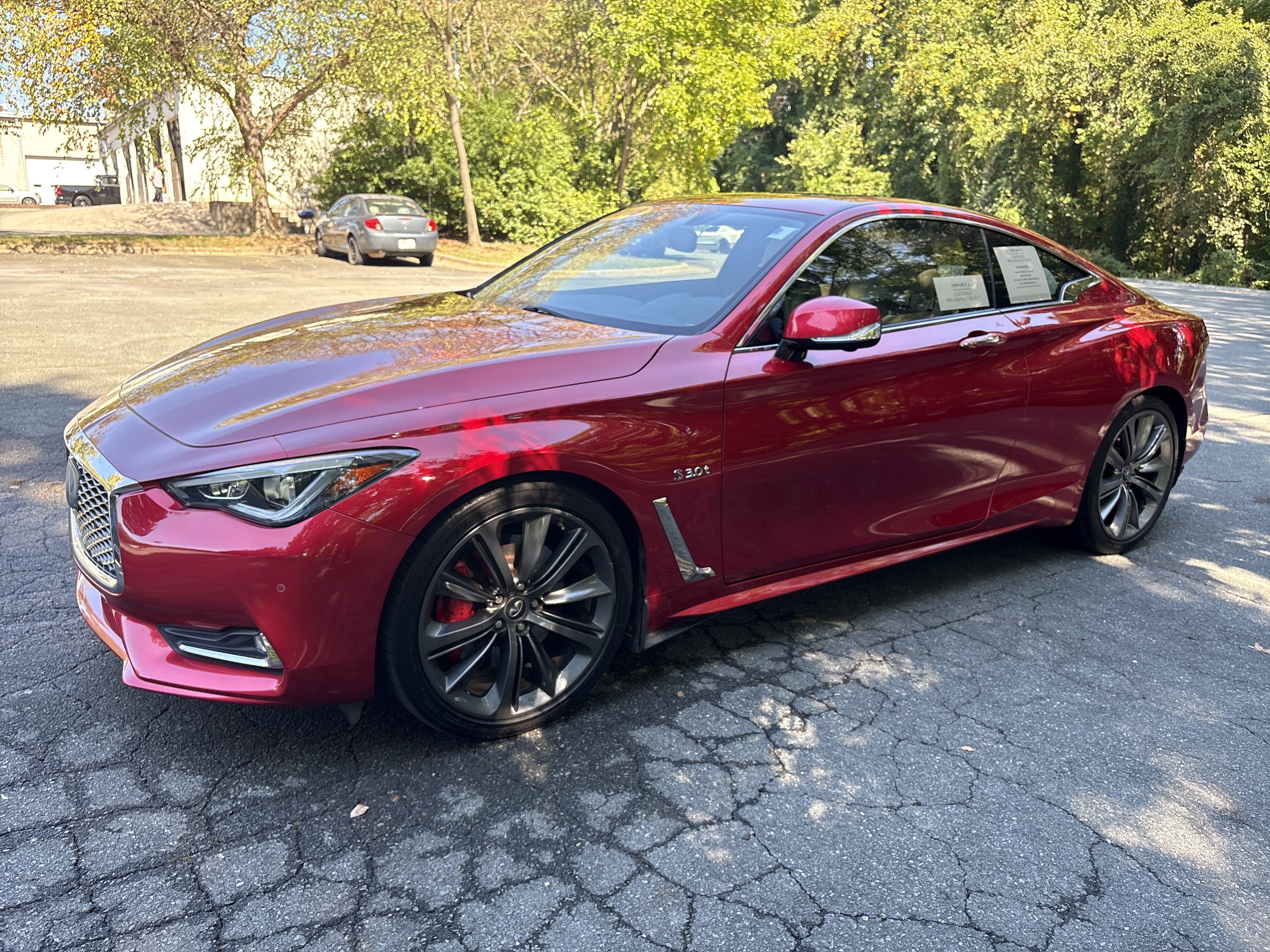 Used 2018 INFINITI Q60 Red Sport 400 AWD/4WD image 1