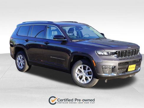 Certified 2023 Jeep Grand Cherokee L Limited w/ Luxury Tech Group II AWD/4WD image 1