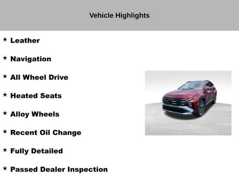 Used 2025 Hyundai Tucson Limited AWD/4WD image 9