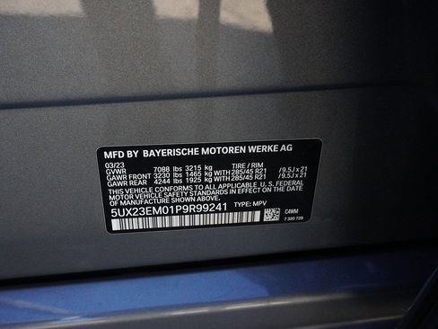 Used 2023 BMW X7 xDrive40i w/ Parking Assistance Package image 62