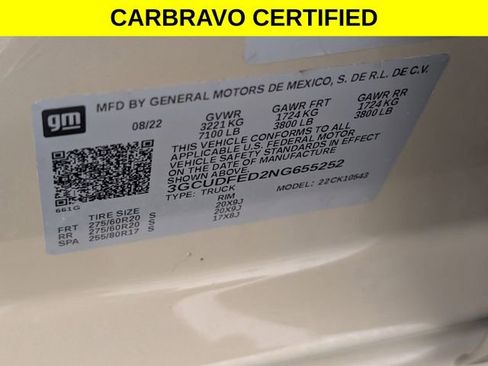 Certified 2022 Chevrolet Silverado 1500 LT Trail Boss w/ LT Trail Boss Premium Package AWD/4WD image 38