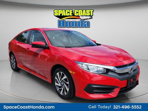 Certified 2018 Honda Civic EX image 1