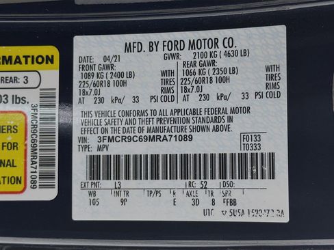 Used 2021 Ford Bronco Sport Outer Banks AWD/4WD image 33