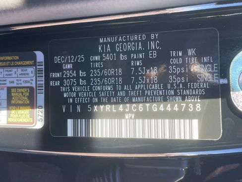 New 2026 Kia Sorento S w/ S Panoramic Sunroof Package FWD image 35
