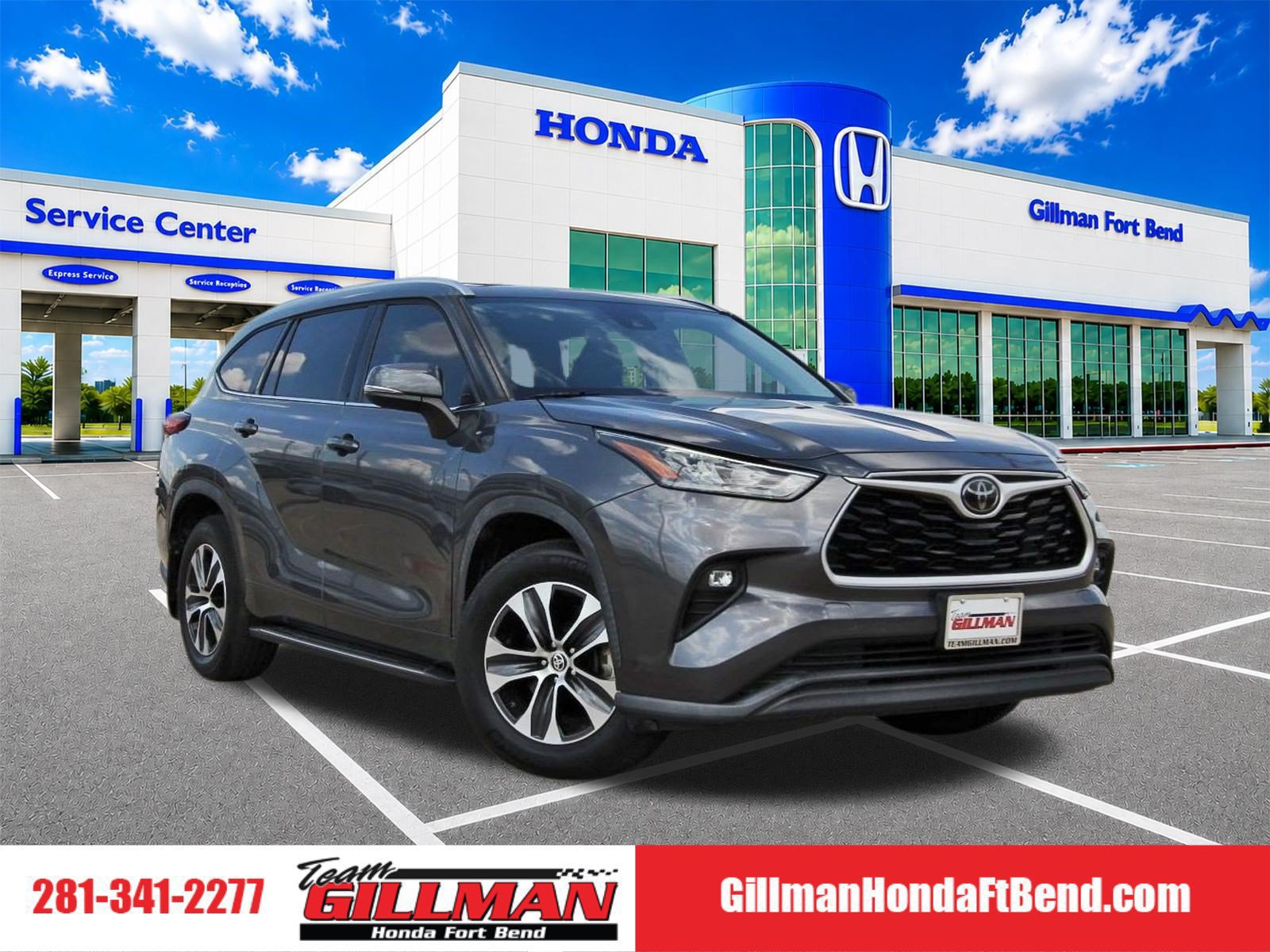 Used 2020 Toyota Highlander XLE AWD/4WD image 1