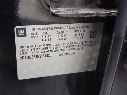 Used 2017 Chevrolet Impala LT image 31