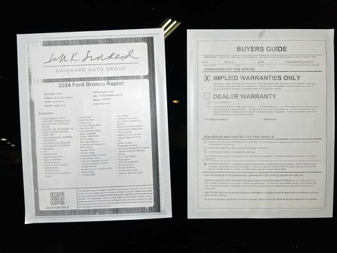 Used 2024 Ford Bronco Raptor image 48