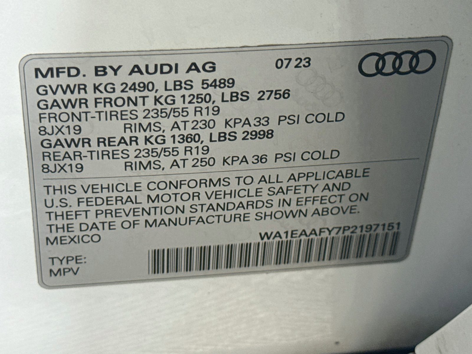 Certified 2023 Audi Q5 2.0T Premium Plus w/ Premium Plus Package AWD/4WD image 32