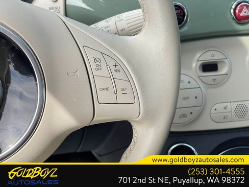 Used 2013 FIAT 500 Lounge w/ Luxury Leather Pkg FWD image 21