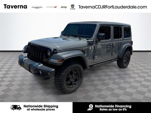 Used 2023 Jeep Wrangler Unlimited w/ Sun & Screen Package AWD/4WD image 1