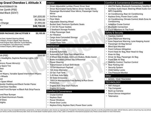 Certified 2025 Jeep Grand Cherokee L Altitude image 6