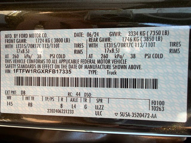 Used 2024 Ford F150 Raptor AWD/4WD image 49