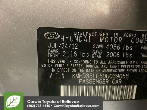 Used 2013 Hyundai Elantra GT image 23