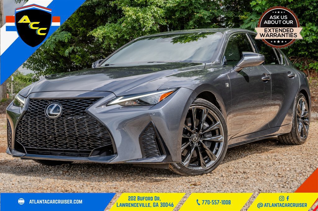 Used 2021 Lexus IS 350 F Sport w/ Accessory Package 2 AWD/4WD image 1