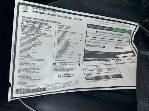 New 2025 RAM 2500 Laramie image 21