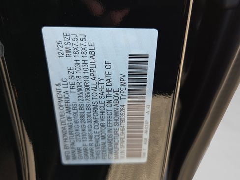 New 2026 Honda Odyssey EX-L image 13