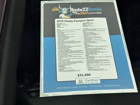Used 2019 Honda Passport Sport image 39