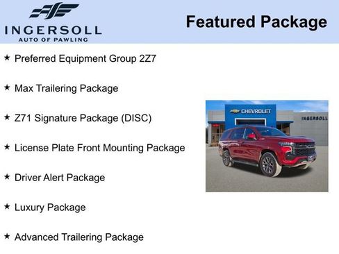 Used 2021 Chevrolet Tahoe Z71 w/ Z71 Signature Package image 8