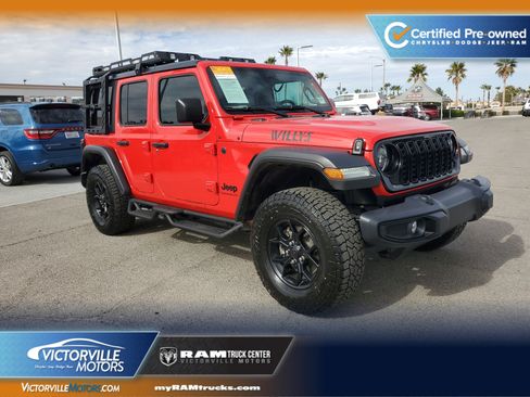 Certified 2024 Jeep Wrangler Willys image 1