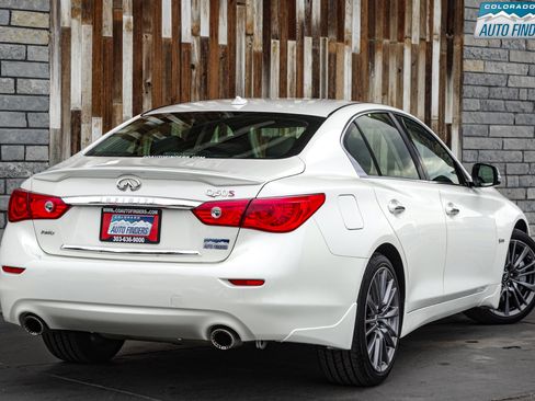 Used 2016 INFINITI Q50 Red Sport 400 image 7