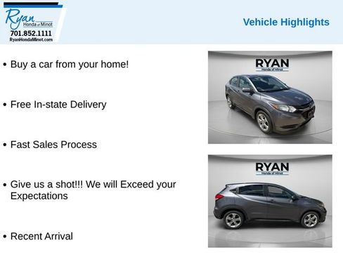 Used 2017 Honda HR-V LX image 2