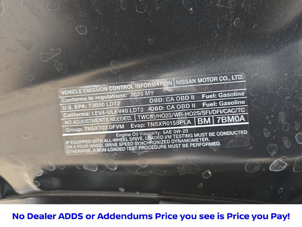 Certified 2026 Nissan Murano SL AWD/4WD image 43
