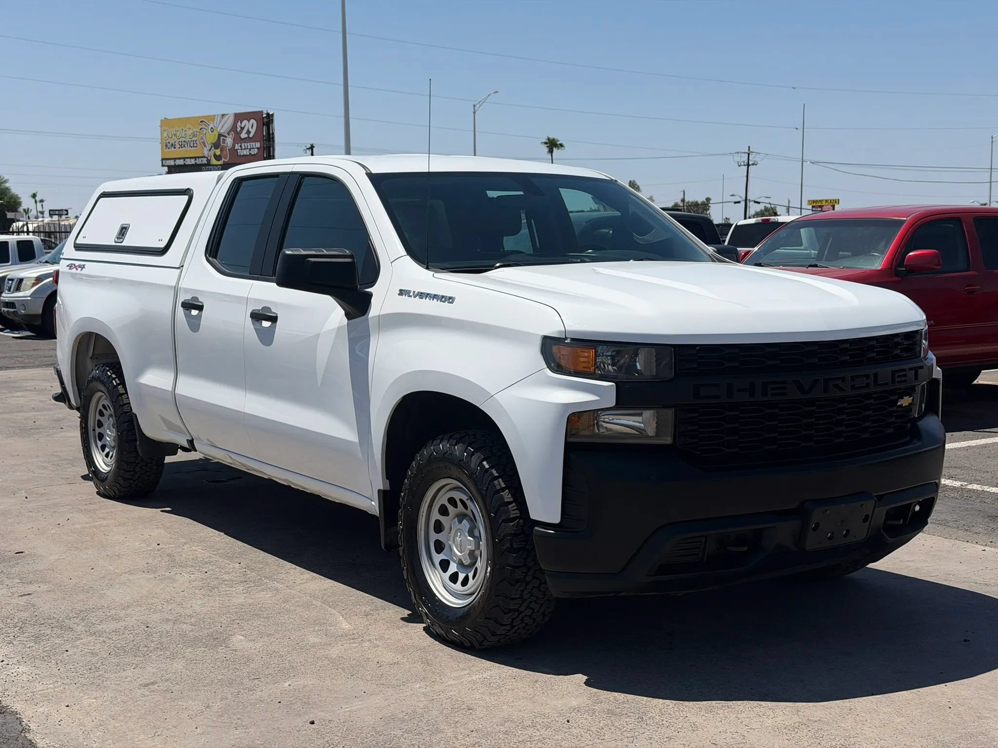Used 2020 Chevrolet Silverado 1500 W/T w/ Trailering Package AWD/4WD image 13