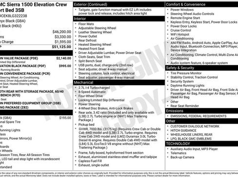 Used 2020 GMC Sierra 1500 Elevation w/ Elevation Value Package image 3