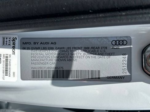 Used 2025 Audi A5 2.0T Premium w/ Premium Plus AWD/4WD image 61
