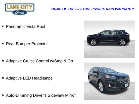 Used 2019 Ford Edge Titanium w/ Equipment Group 301A AWD/4WD image 11