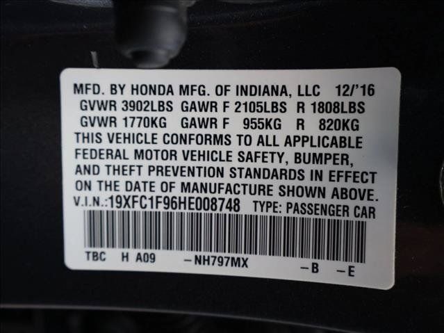 Used 2017 Honda Civic Touring image 30