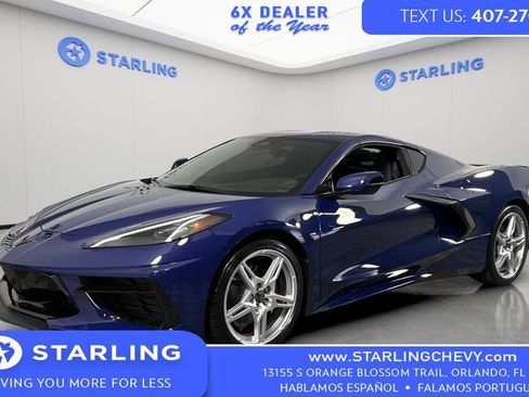 Used 2025 Chevrolet Corvette Stingray Coupe w/ 1LT RWD image 1