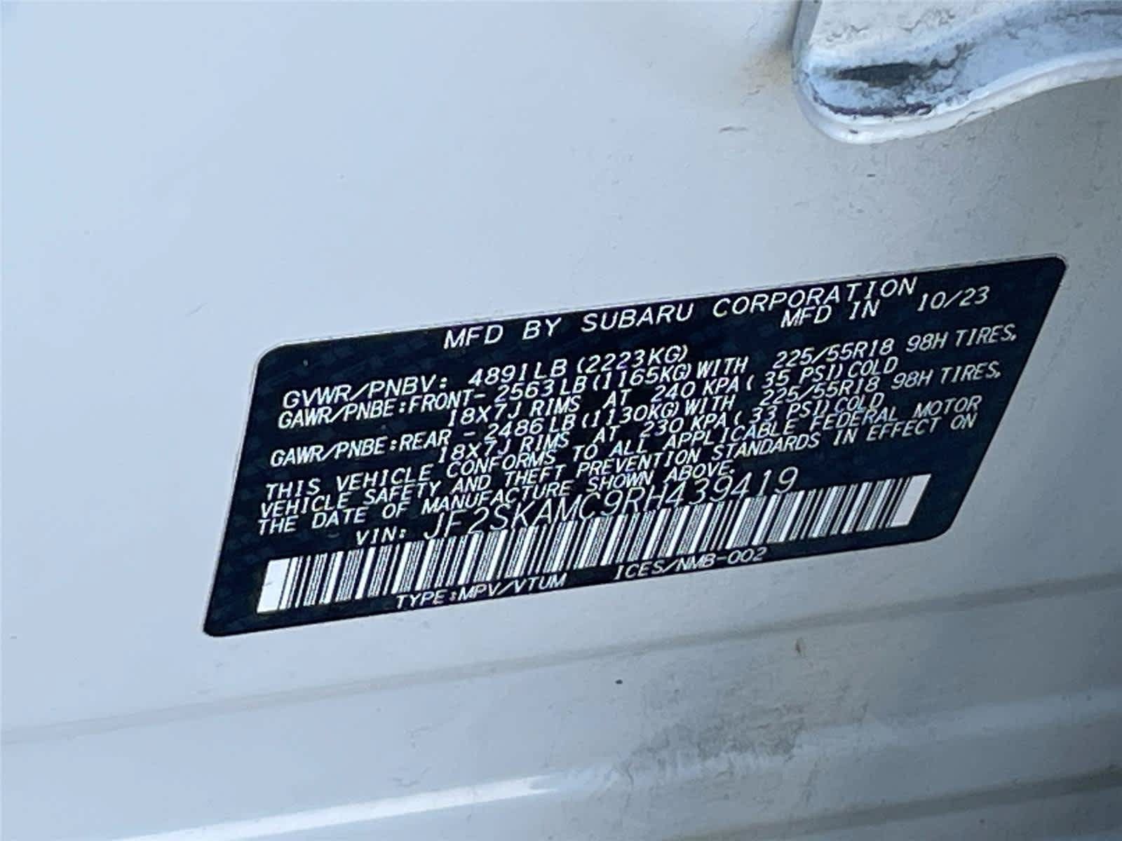 Used 2024 Subaru Forester Touring AWD/4WD image 35