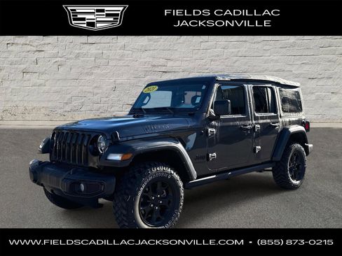 Used 2021 Jeep Wrangler Unlimited Sport image 1