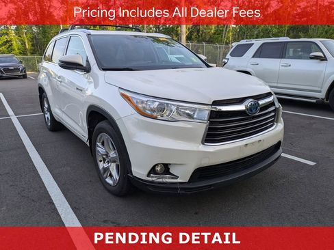 Used 2016 Toyota Highlander Limited Platinum AWD/4WD image 1