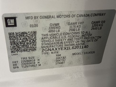 Used 2020 Chevrolet Equinox Premier AWD/4WD image 32