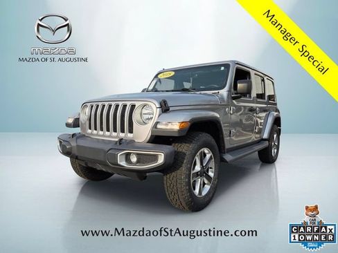 Used 2018 Jeep Wrangler Unlimited Sahara AWD/4WD image 1